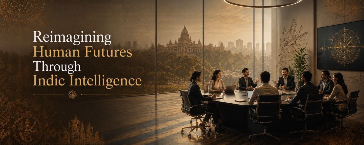 Think Indic: reimagining human futures through Indic intelligence